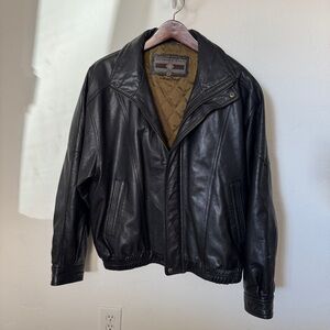 Vintage 90’s Leather Member’s Only Jacket